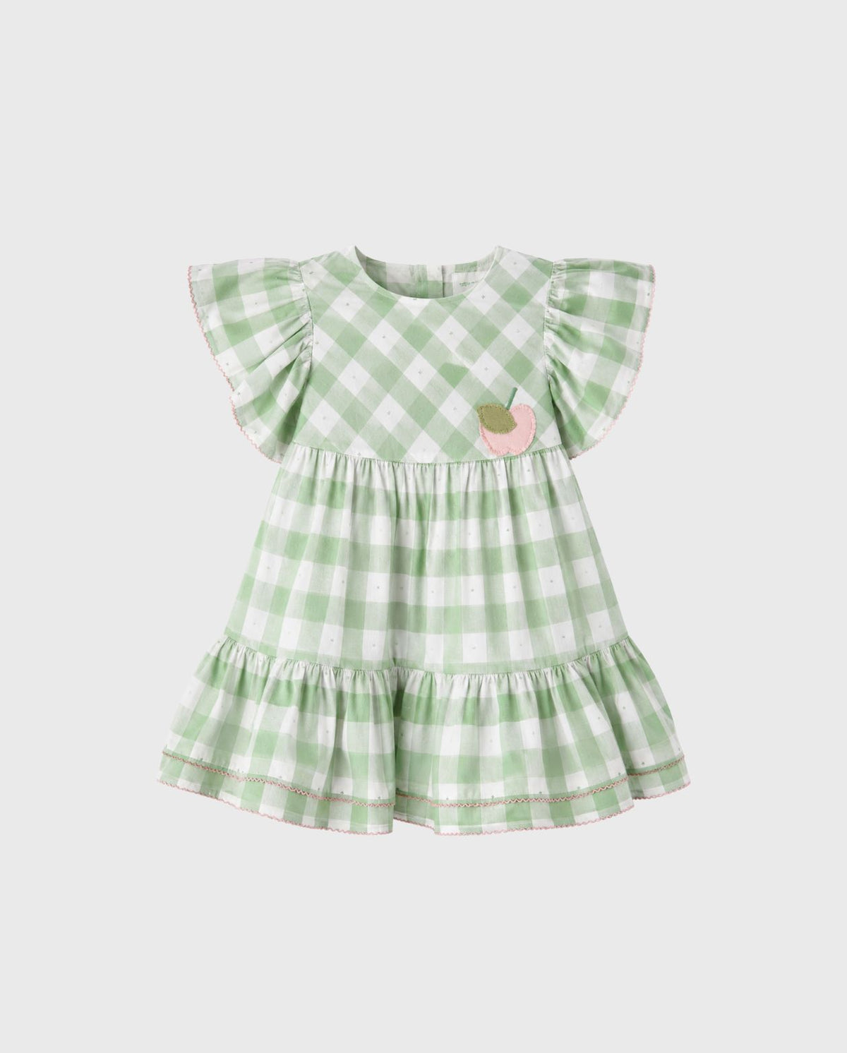 Vestido Manzana Cuadros Deolinda