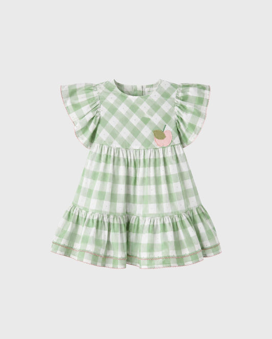 Vestido Manzana Cuadros Deolinda