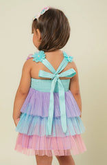 Vestido Marino Perlas Lila detalle