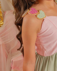 Vestido Narración Multicolor detalle