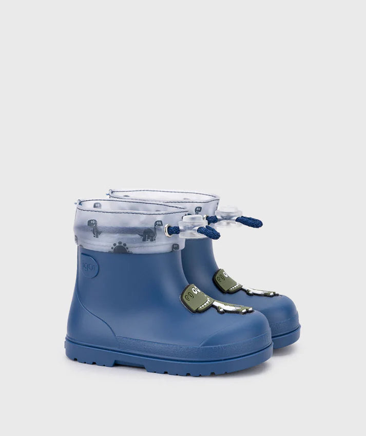 Botas Mendi Dinosaurio Jeans Navy Igor