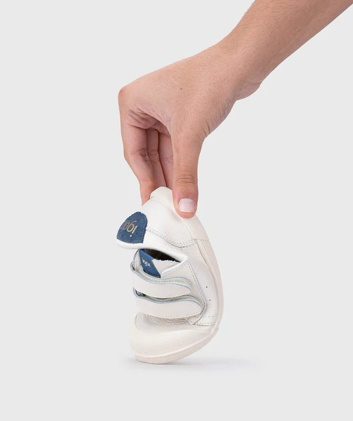 Tenis Velcro Jeans Azul Igor Suela