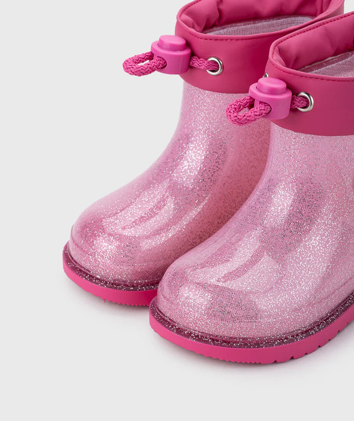 Botas Bimbi Unicornio Glitter Fucsia Igor detalle