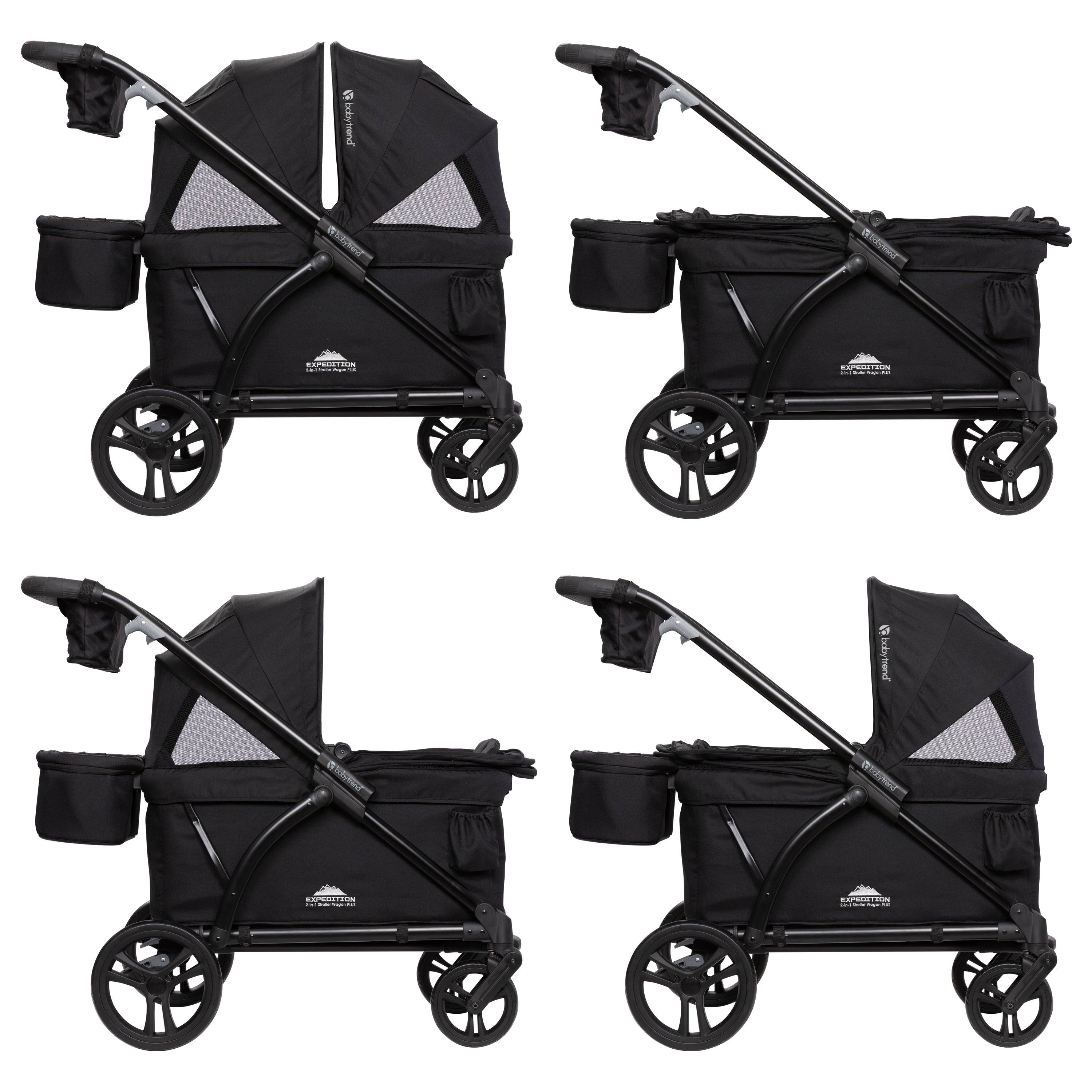 Coche Paseador Vagon Navigator Plus 2 en 1 Baby Trend Usos