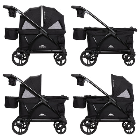 Coche Paseador Vagon Navigator Plus 2 en 1 Baby Trend Usos