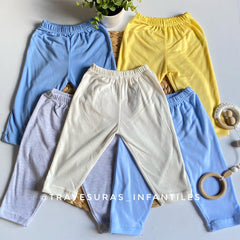 Set 5 Pantalones Bordados Baby Boy Colores