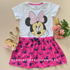 Vestido Minnie Lentejuela