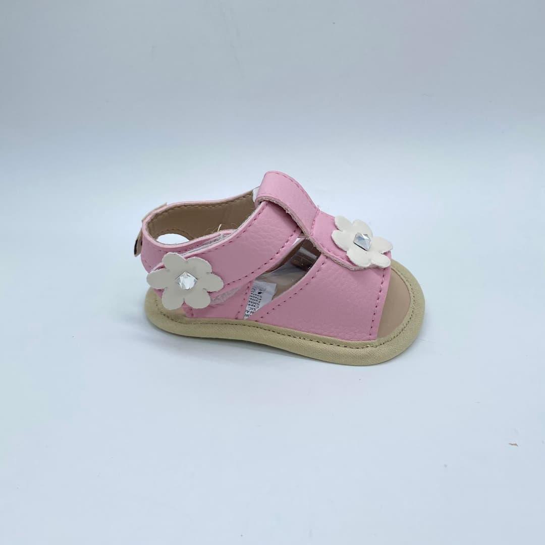 Sandalias Sin Suela Flor Rosa Melosos Estilo