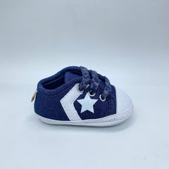 Tenis Sin Suela Denim Estrella Melosos Diseño