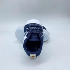 Tenis Sin Suela Denim Estrella Melosos Cordones