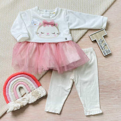 Conjunto Tull Gato Rosa