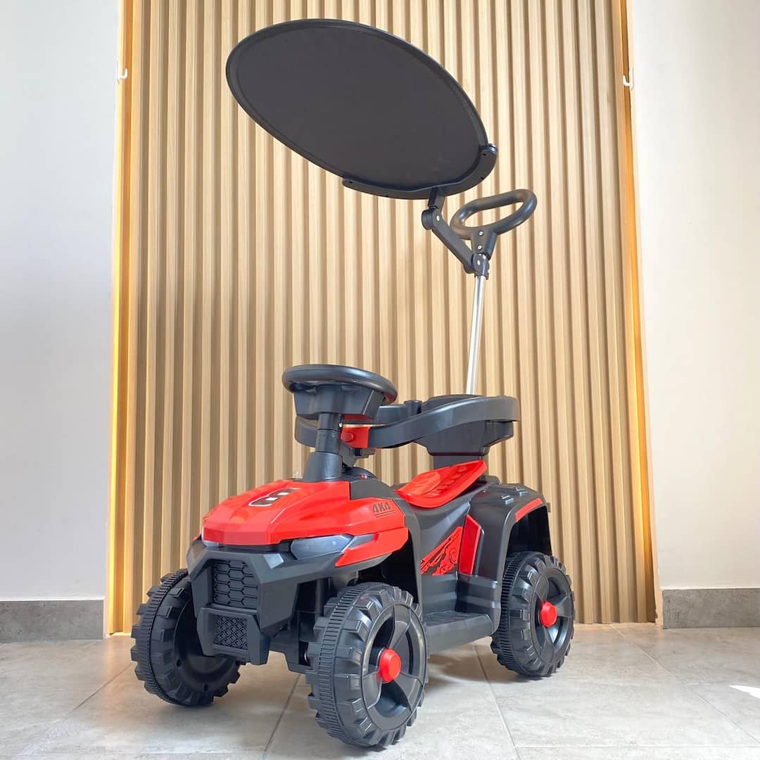 Cuatrimoto Montable Para Niños 4x4 Rojo