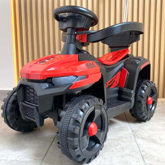 Cuatrimoto Montable Para Niños 4x4 Rojo Estilo