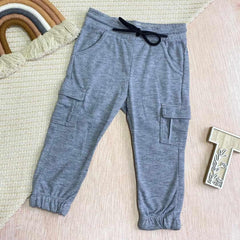 Pantalón Sudadera Jogger Bolsillos Gris