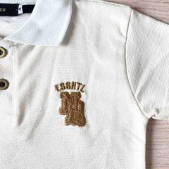 Polo Para Niño Detalle Letra Surtido Detalles