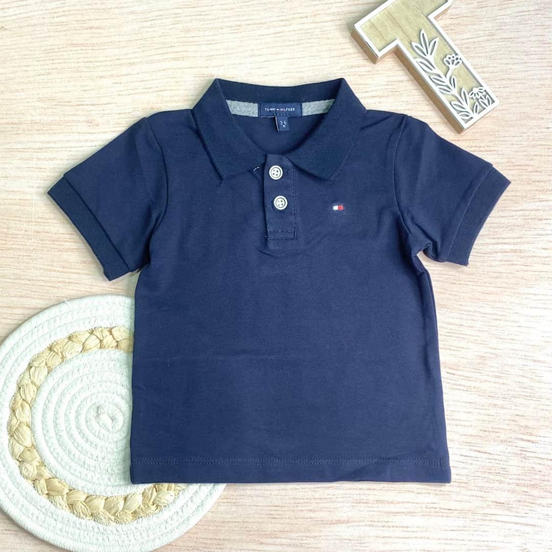 Polo Para Bebé Niño Tommy Navy