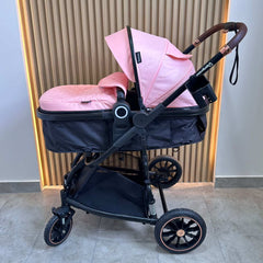 Coche Maleta Moises Fox Maxibaby Rosa