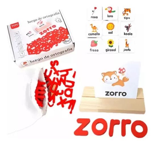 Juguete Aprendizaje Ortografía 