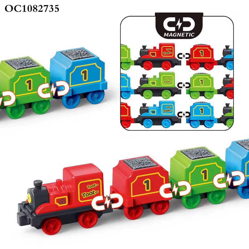 Juguete Tren de Almacenamiento Luz y Sonido