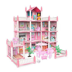 Casa de Princesas Armable Rosa