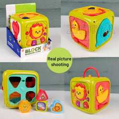 Cubo Didáctico Musical Estimulacion DISEÑO