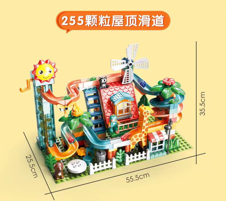 Juguete Bloques de Construccion medidas