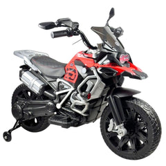 Moto recargable para niños estilo deportivo