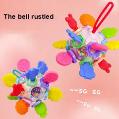 Pelota Sensorial Con Detalles En Silicona