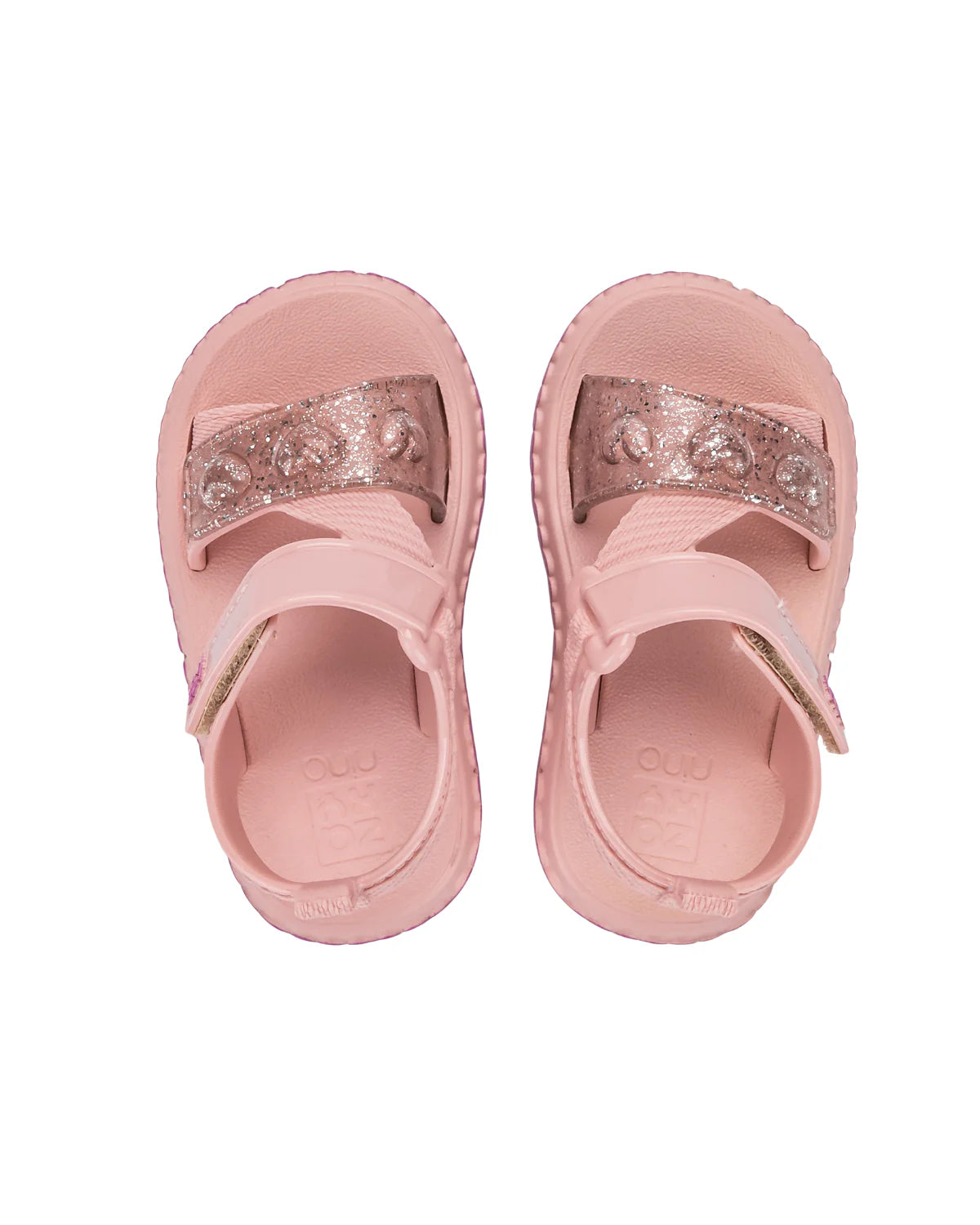 Sandalias “Fashionista” Baby Glitter Rosa