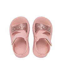 Sandalias “Fashionista” Baby Glitter Rosa