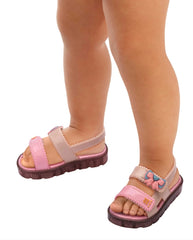 Sandalias Zaxynina Fofinha Palo Rosa Modelo