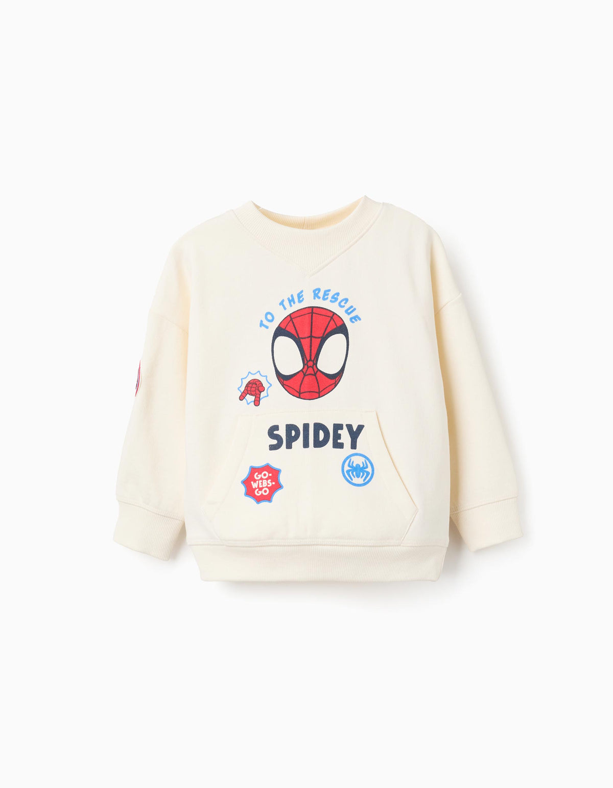 Saco Estampado Bolsillo Spidey Zippy