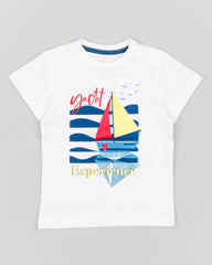 Camiseta Estampada Boat