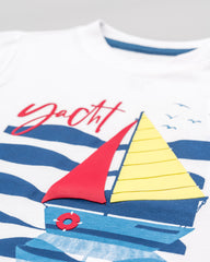 Camiseta Estampada Boat