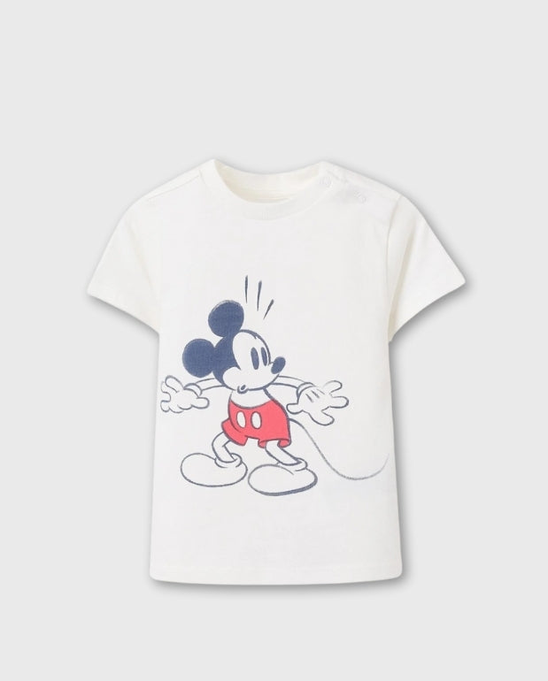 Camiseta Mickey Blanco Zippy