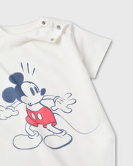Camiseta Mickey Blanco Zippy Detalle