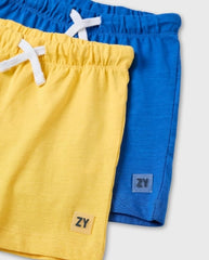 Set 2 Bermudas Bebe Niño Zippy Colores
