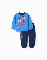 Conjunto Saco Spidey Friends Azul Zippy