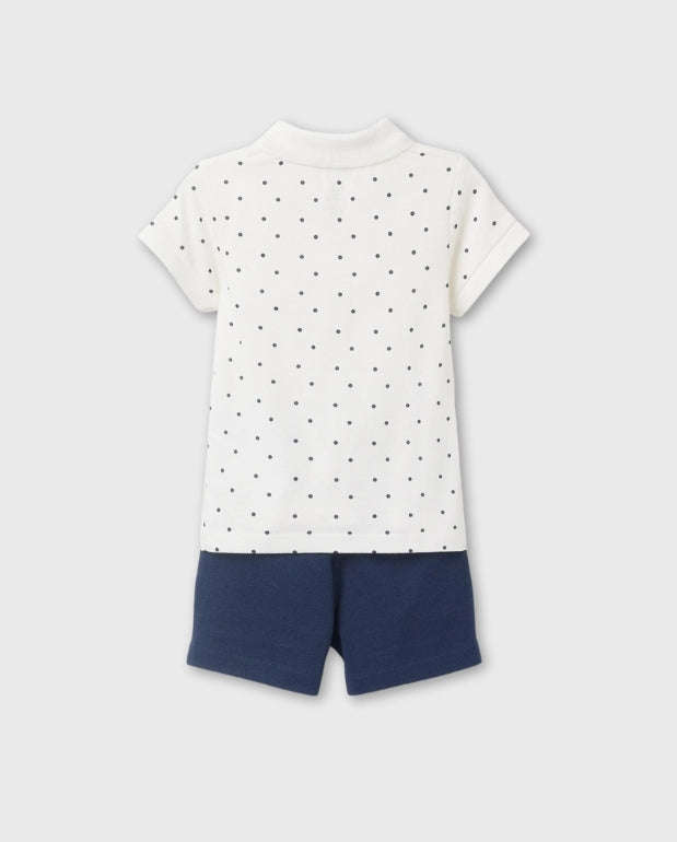 Conjunto Bermuda Puntos Zippy Moda