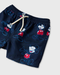 Bermuda Estampado Mickey Azul Zippy Niños