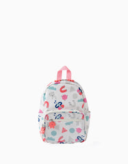 Mochila infantil Zippy estampado figuras geométricas