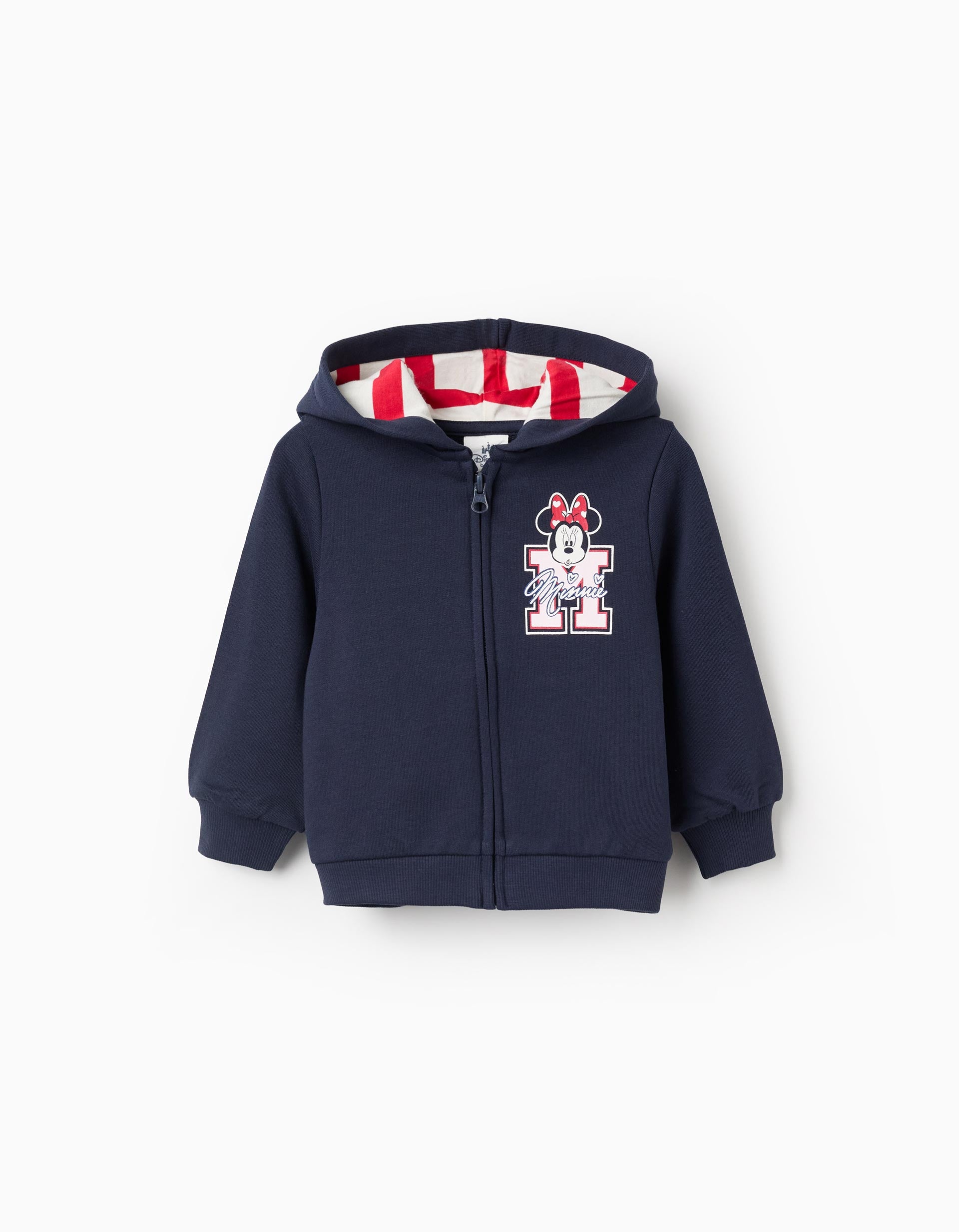 Saco bebé Minnie Mouse navy con capucha para bebé 6‑36M