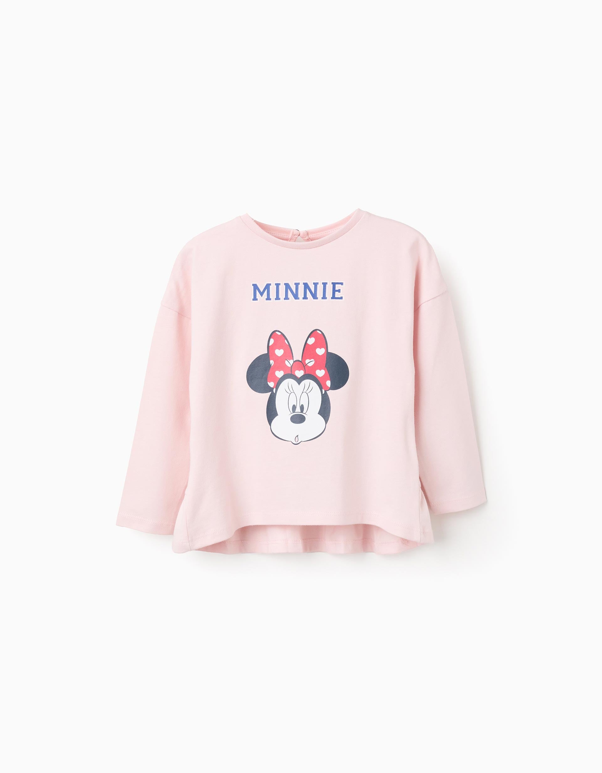 Blusa Estampado Minnie Rosa Zippy