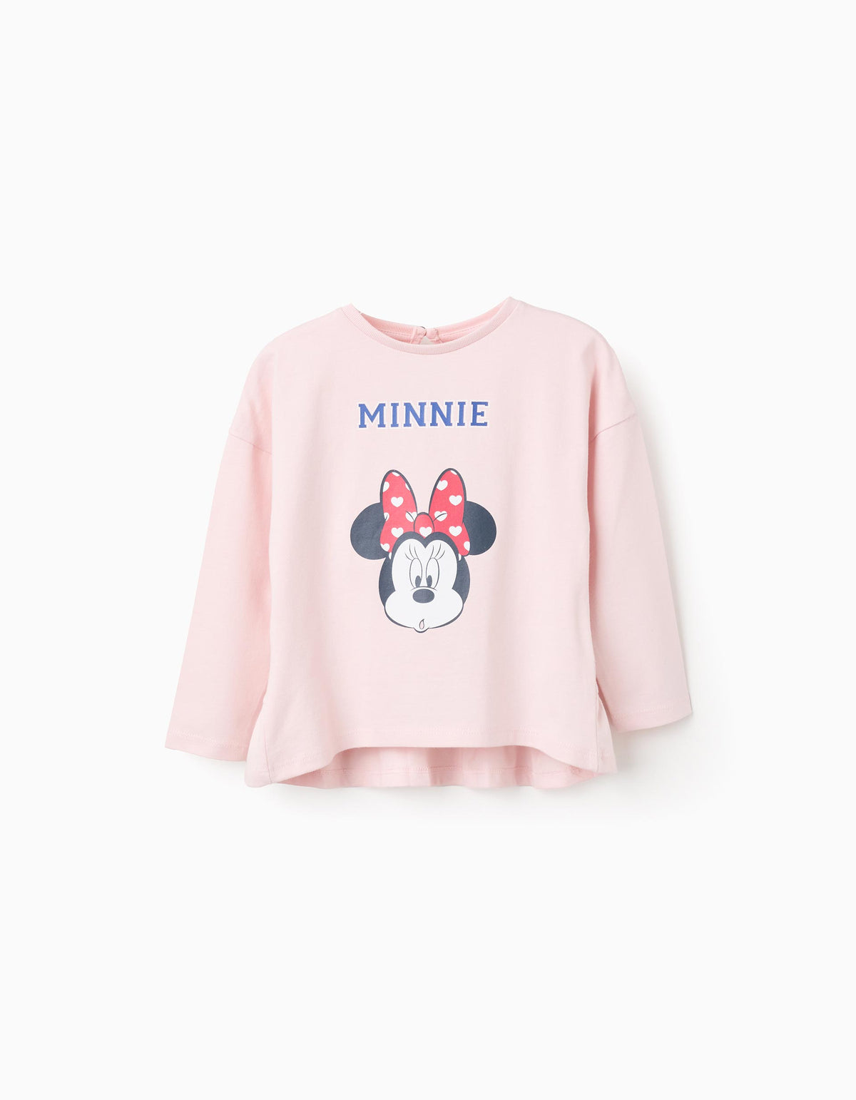 Blusa Estampado Minnie Rosa Zippy