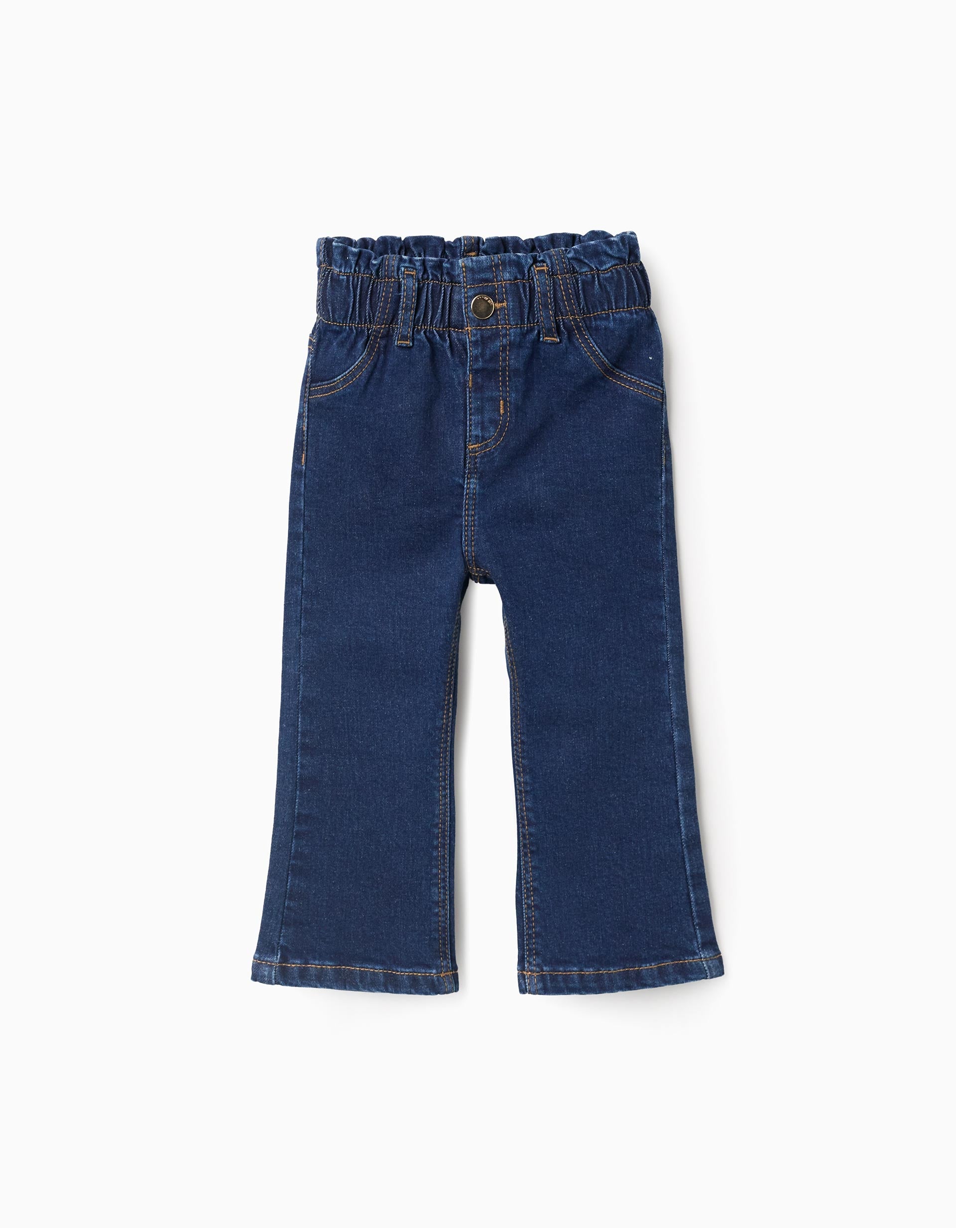 Pantalón denim azul oscuro para bebé Zippy