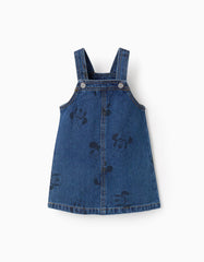 Peto bebé denim oscuro con Minnie Mouse para bebé 6‑36M
