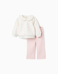 Conjunto Leggins Moños Rosa Zippy