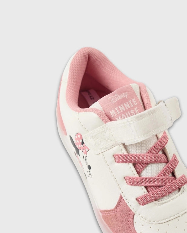 Tenis Con Luces Minnie Rosa Zippy Disney