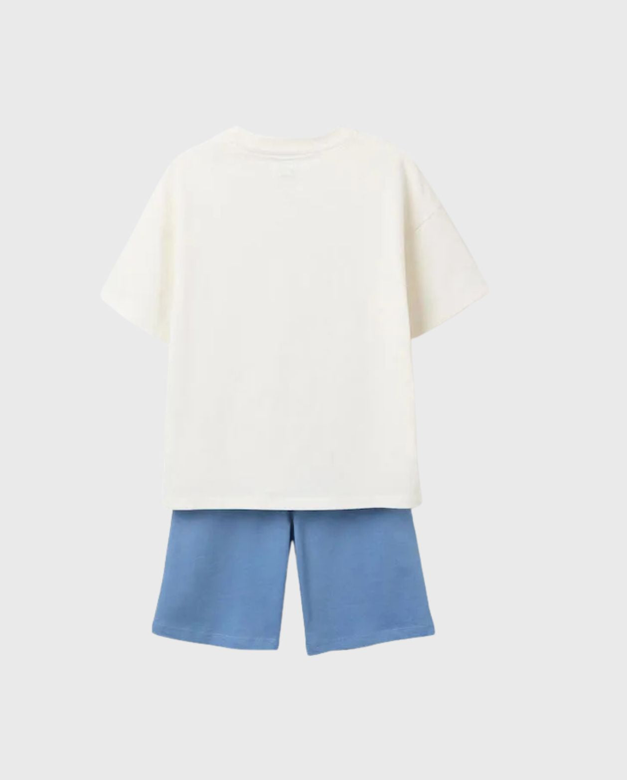 Conjunto Bermuda Avengers Blanco Azul Zippy estilo