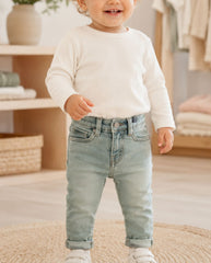 Pantalón Denim Claro Bebé Zippy